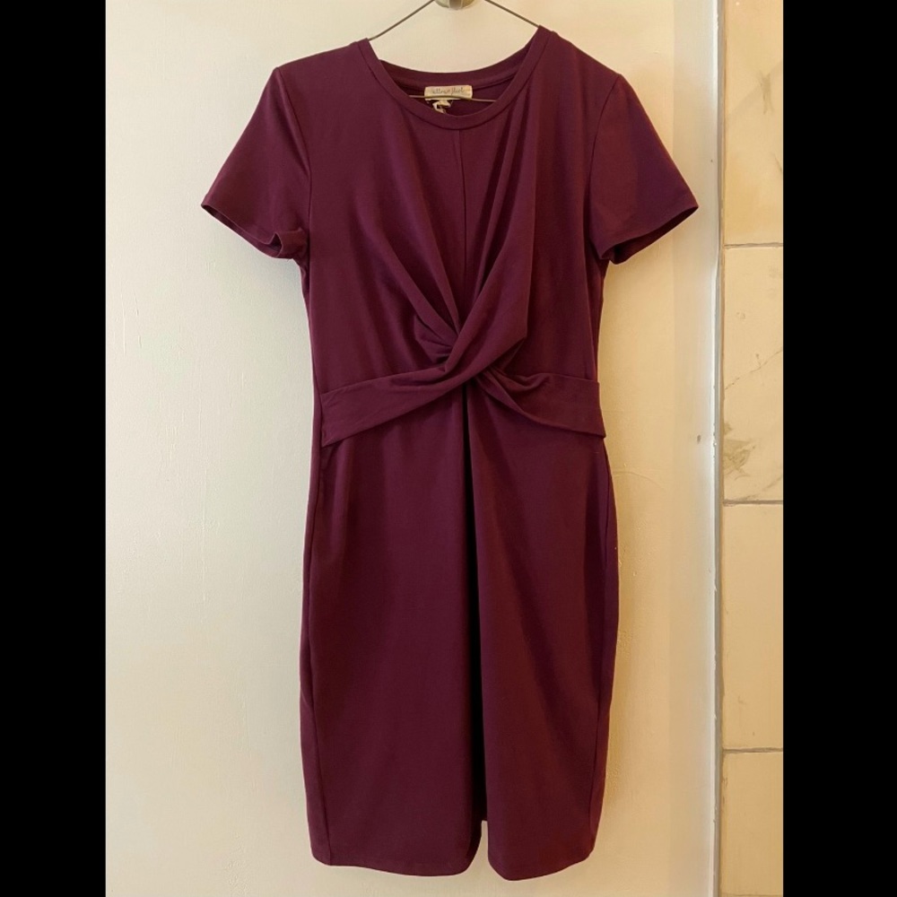 Ultra Flirt Maroon Dress